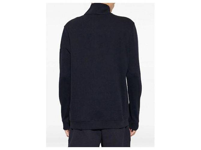 Moncler Sweatshirt mit Polo-Kragen und gesticktem Logo - Ansicht 7