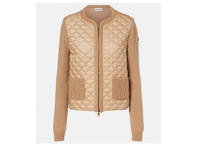Moncler Geometrisches Stepp-Cardigan mit Reißverschluss - Ansicht 5