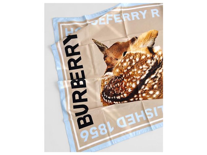Burberry Baumwolltuch mit Hirschprint - Ansicht 7