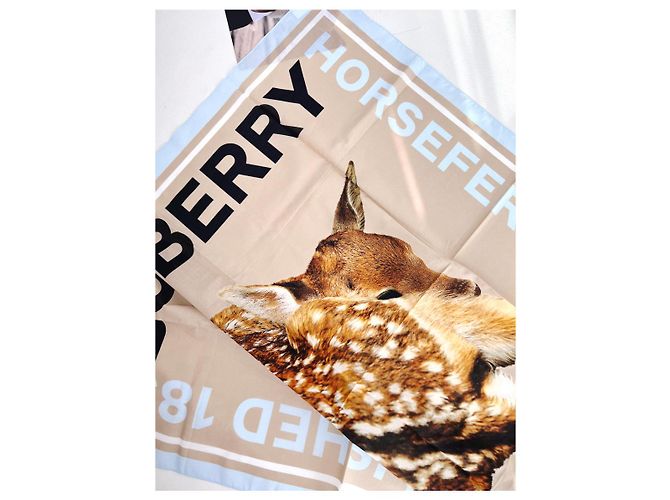 Burberry Baumwolltuch mit Hirschprint - Ansicht 8