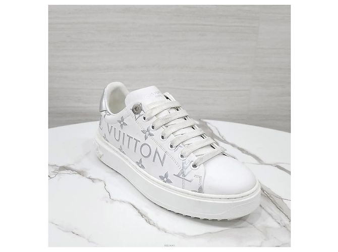 Louis Vuitton Timeout Sneakers Monogram Silver - Ansicht 5