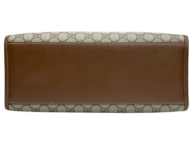 Gucci Borsa Tote piccola marrone Interlocking GG - vista 7