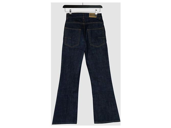 Pantalones de denim acampanados Dior azules - vista 3