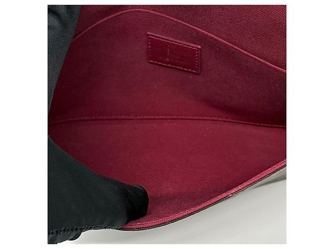Louis Vuitton Borsa a tracolla Monogram Pouch Felicie con catena - vista 14
