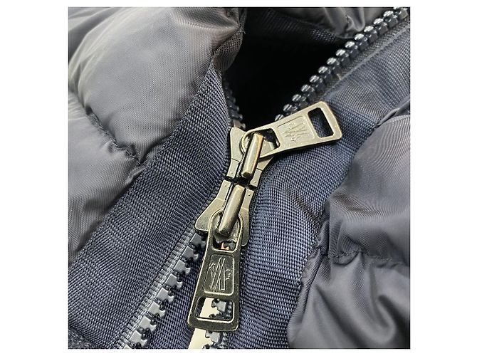 Moncler Cardigã de malha acolchoado com capuz - vista 8