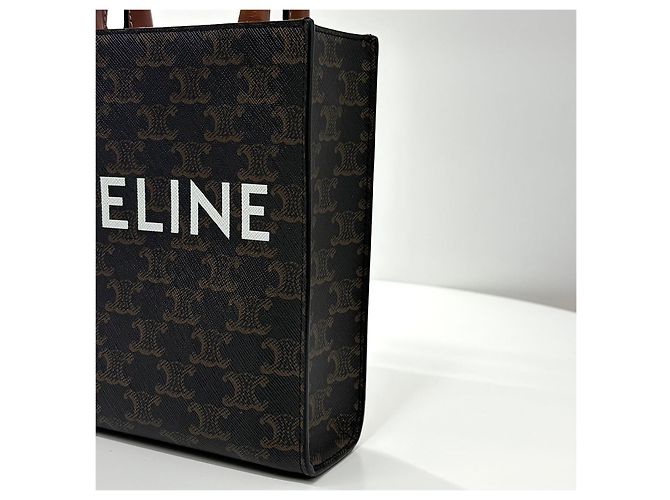 Céline Triomphe Mini Cabas Tote Crossbody Bag - Ansicht 10