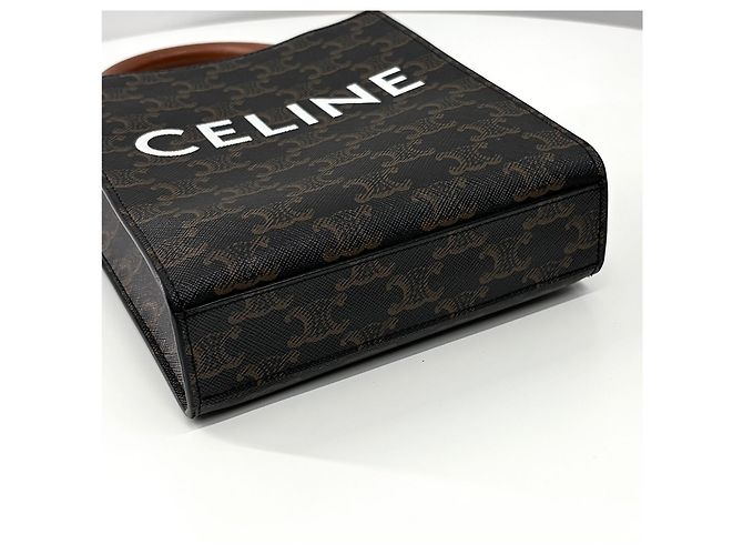 Céline Triomphe Mini Cabas Tote Crossbody Bag - Ansicht 12