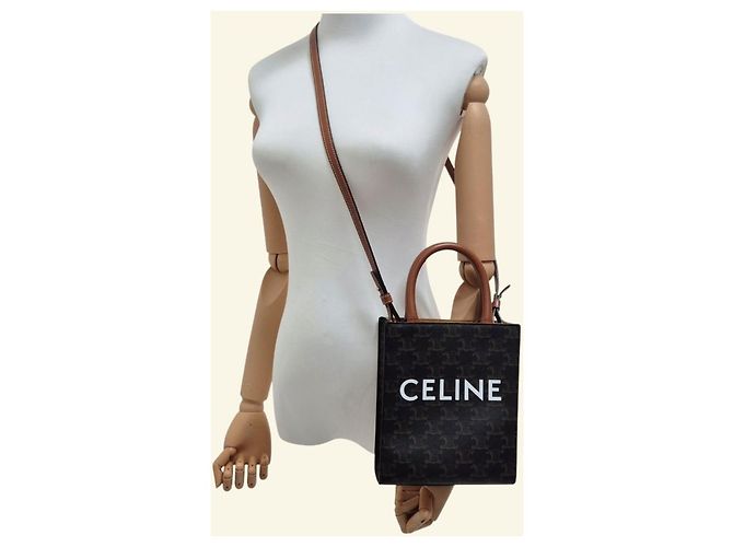 Céline Triomphe Mini Cabas Tote Crossbody Bag - Ansicht 2