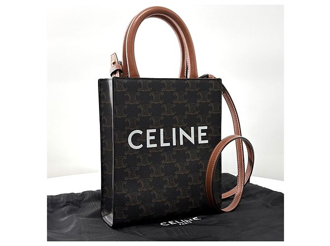 Céline Triomphe Mini Cabas Tote Crossbody Bag - Ansicht 3