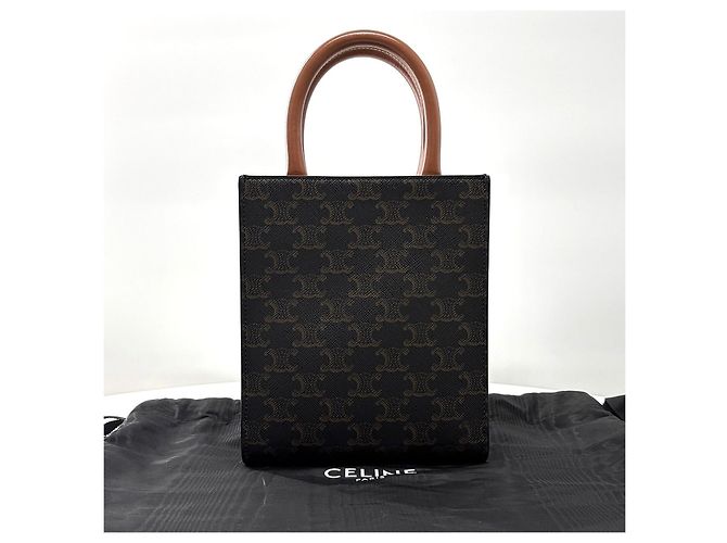 Céline Triomphe Mini Cabas Tote Crossbody Bag - Ansicht 4