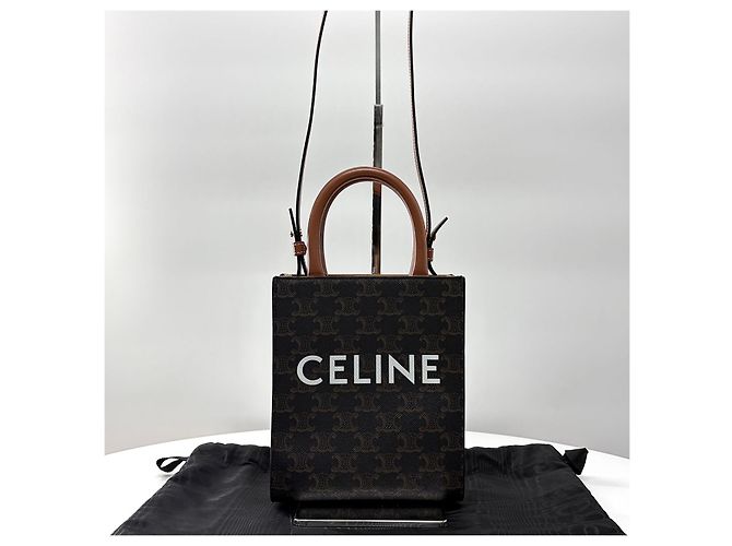 Céline Triomphe Mini Cabas Tote Crossbody Bag - Ansicht 5