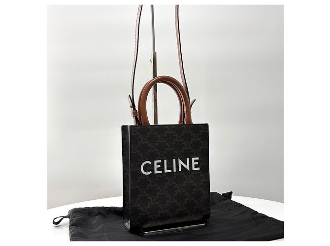 Céline Triomphe Mini Cabas Tote Crossbody Bag - Ansicht 6