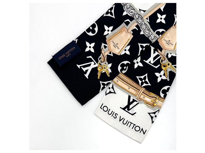 Louis Vuitton Foulard Bando Monogram Confidential - vista 4