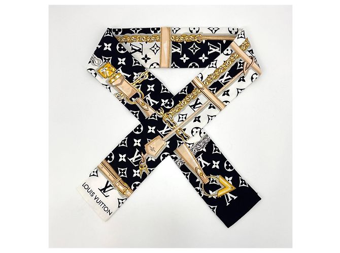 Louis Vuitton Foulard Bando Monogram Confidential - vista 6