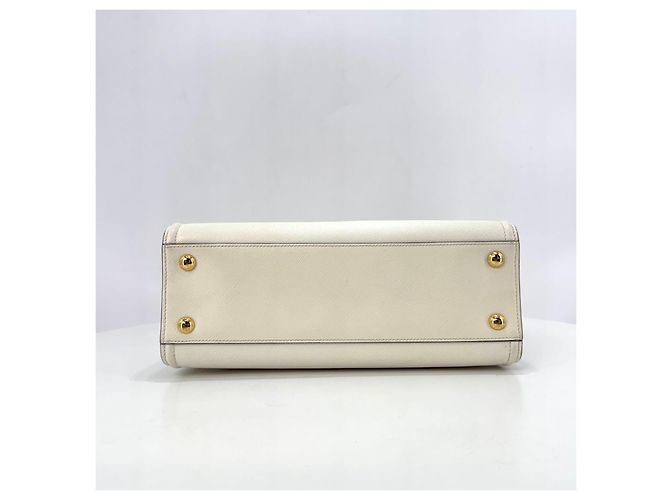 Prada Borsa Tote e borsa a tracolla in pelle Saffiano - vista 10