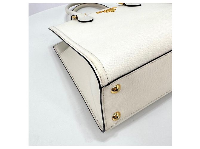 Prada Borsa Tote e borsa a tracolla in pelle Saffiano - vista 11