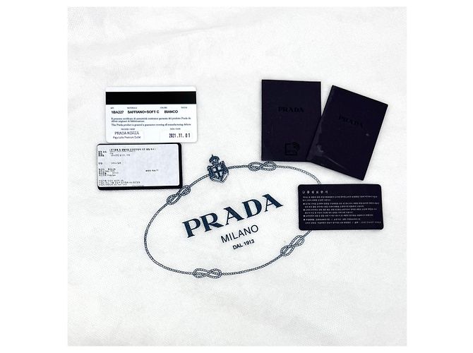 Prada Borsa Tote e borsa a tracolla in pelle Saffiano - vista 15