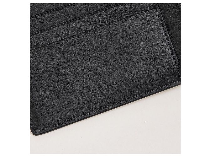 Burberry Men's Check Leather Wallet - view 5