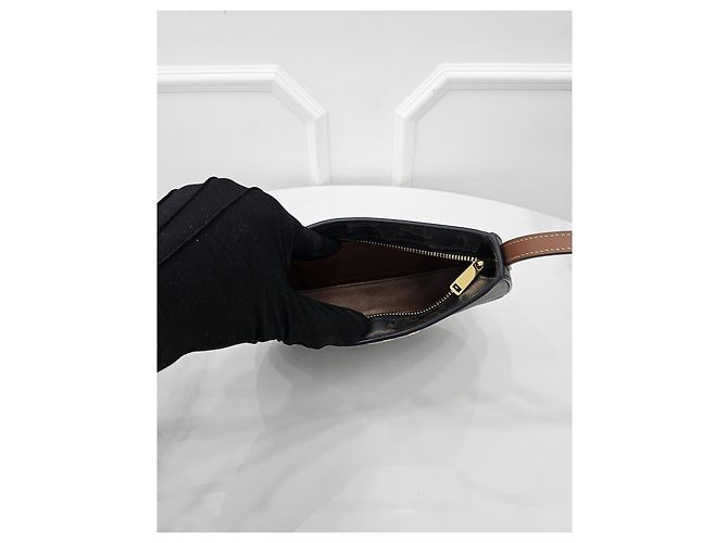 Céline Bolsa Medium Tilly em tela Triomphe - vista 10