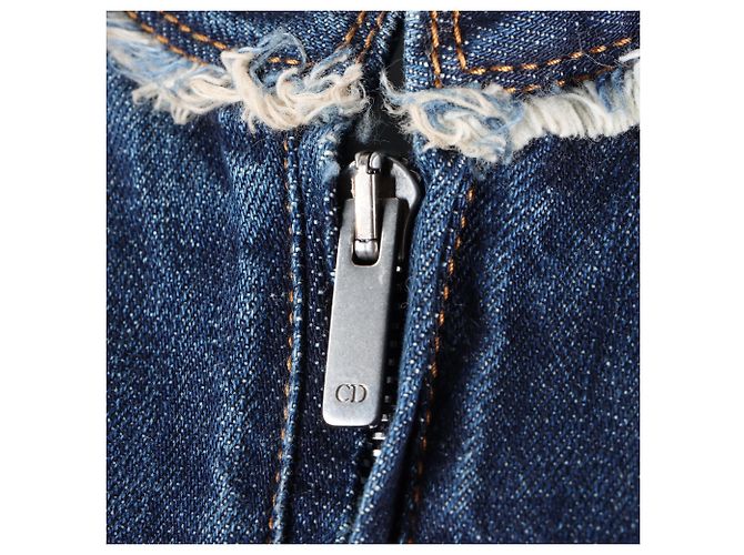 Mono de denim Christian Dior Navy - vista 4