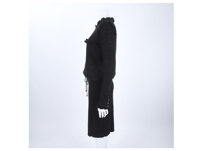 Chanel Strickkleid Schwarz - Ansicht 2