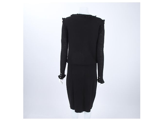 Chanel Strickkleid Schwarz - Ansicht 3