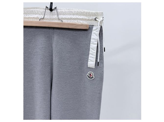 Moncler Logo Strick-Jogginghose Grey - Ansicht 2