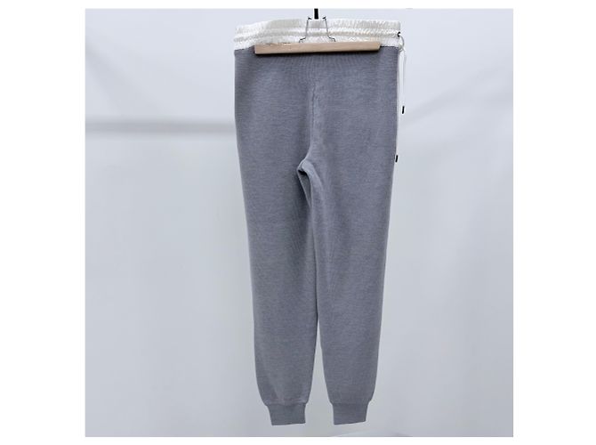 Moncler Logo Strick-Jogginghose Grey - Ansicht 3