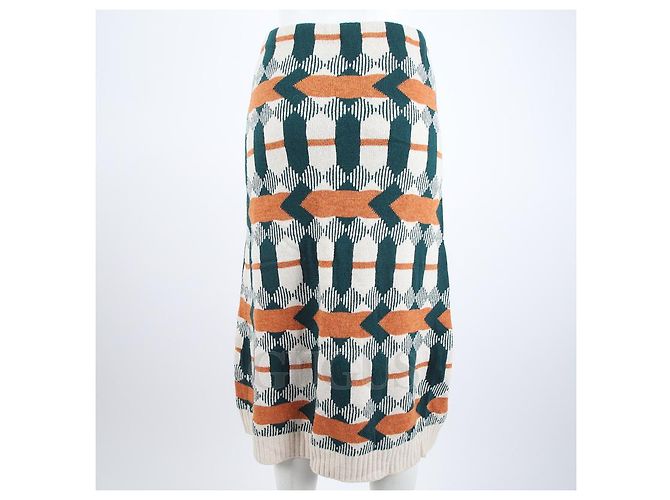 Falda de punto con estampado Prada - vista 3