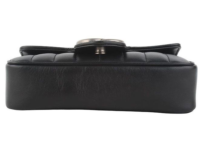 Gucci Borsa a tracolla super mini GG Marmont matelassé - vista 6