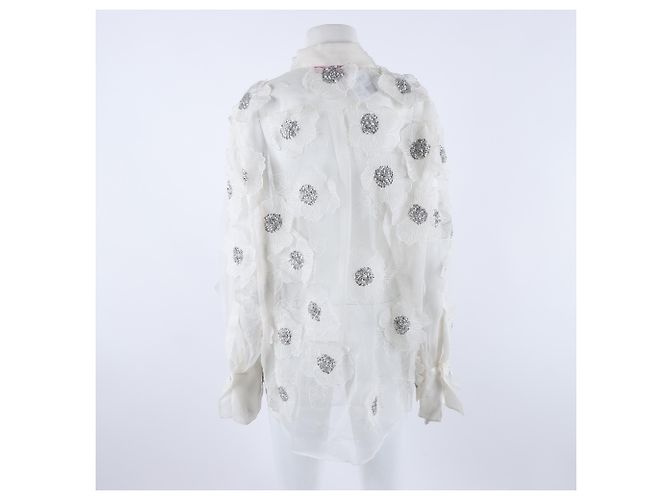 Valentino Seidenbluse mit langen Ärmeln - Ansicht 3