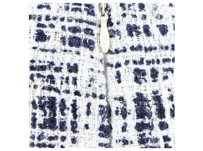 Gonna in tweed Prada bianca e nera - vista 4