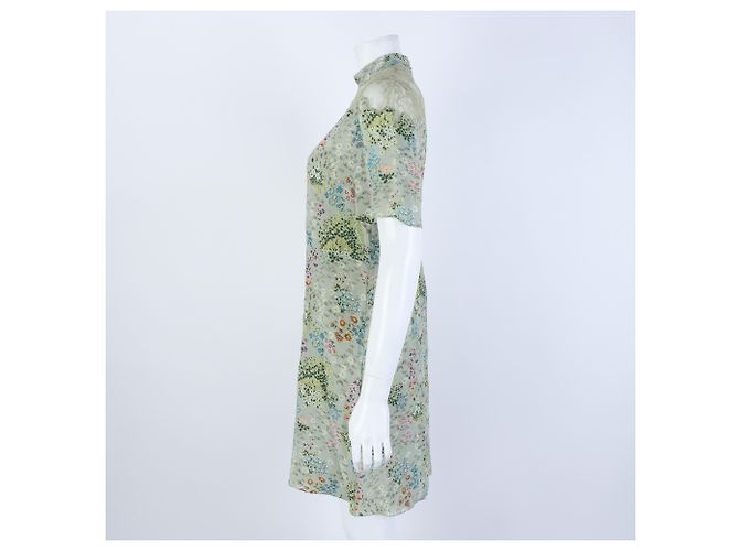 Vestido de encaje de seda Valentino - vista 2