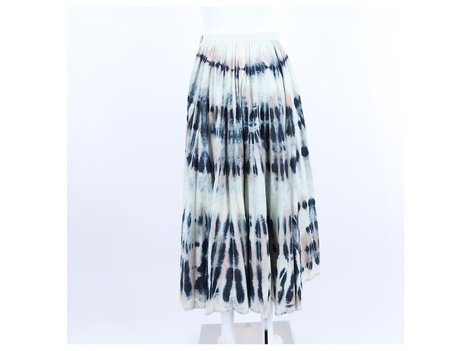 Falda vaquera Christian Dior azul - vista 3