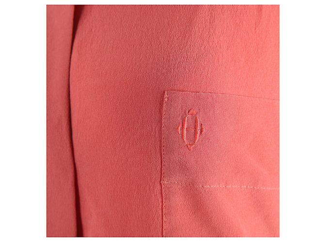 Hermès Blusa de seda de manga comprida - vista 4