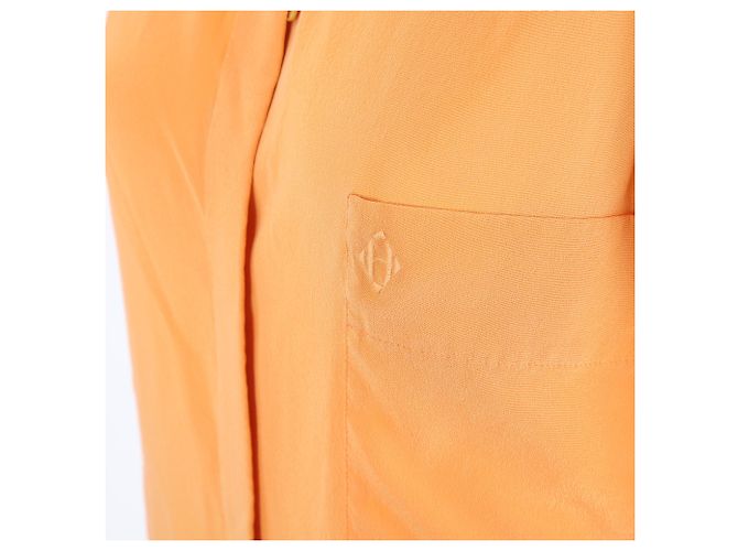 Hermès Hermes Seidenbluse mit langen Ärmeln - Ansicht 4