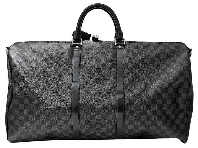 Louis Vuitton Graphite Bandouliere Keepall - vista 2