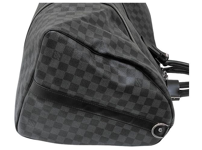 Louis Vuitton Graphite Bandouliere Keepall - vista 5