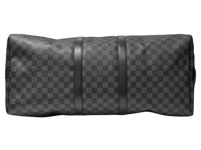 Louis Vuitton Graphite Bandouliere Keepall - vista 6