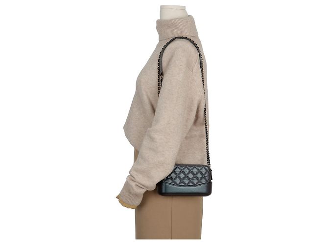 Chanel Borsa a tracolla Gabrielle Mini Chain Shoulder Crossbody Bag - vista 11
