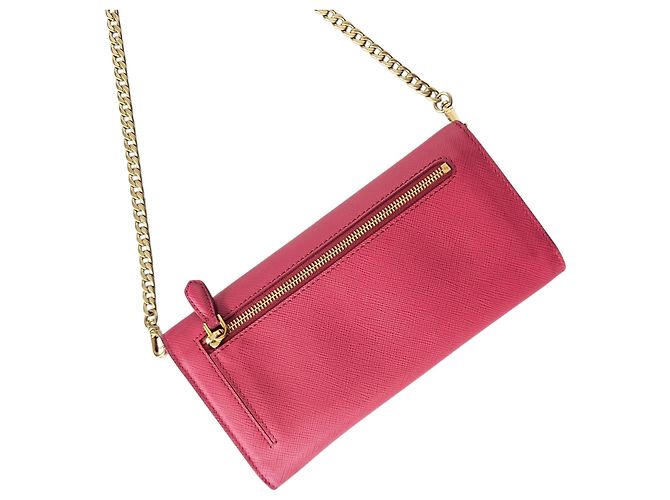 Prada Mini borsa a tracolla in pelle Saffiano - vista 3