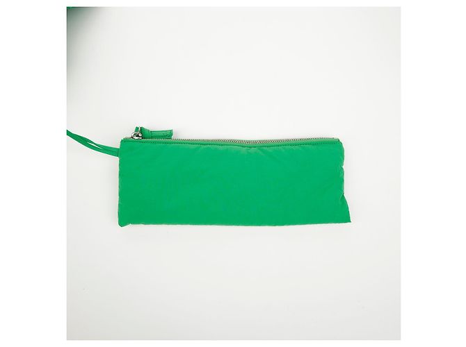 Bottega Veneta Borsa a tracolla Padded Tech Cassette Green - vista 9