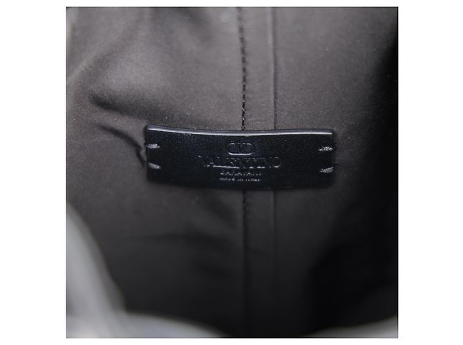 Borsa a Secchiello Valentino Nera Jacquard - vista 11