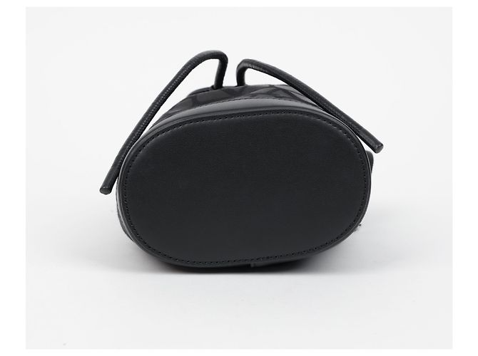 Borsa a Secchiello Valentino Nera Jacquard - vista 6