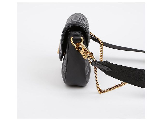 Louis Vuitton Borsa a tracolla New Wave Multi Pochette Black - vista 4