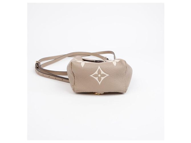 Louis Vuitton Tiny Backpack Zaino in pelle marrone - vista 7