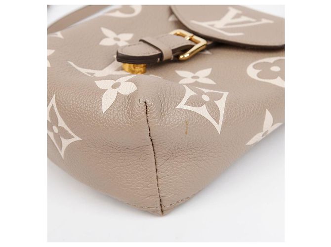 Louis Vuitton Tiny Backpack Zaino in pelle marrone - vista 8