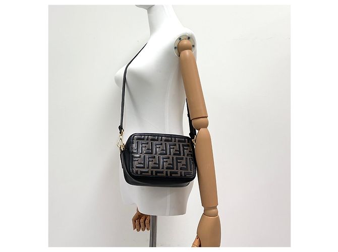 Fendi Mini Borsa Camera a Tracolla - vista 3
