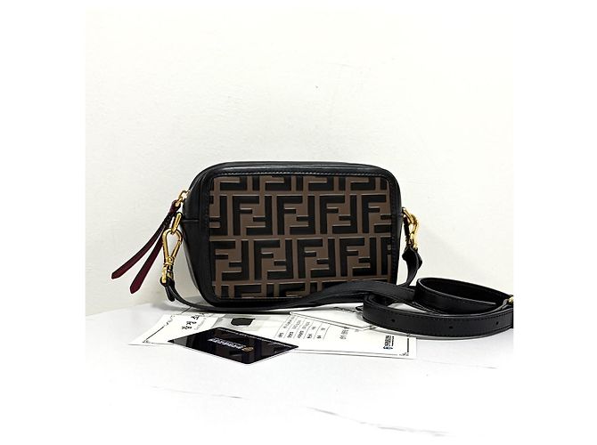 Fendi Mini Borsa Camera a Tracolla - vista 4