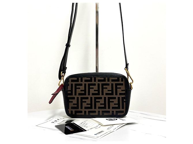 Fendi Mini Borsa Camera a Tracolla - vista 6